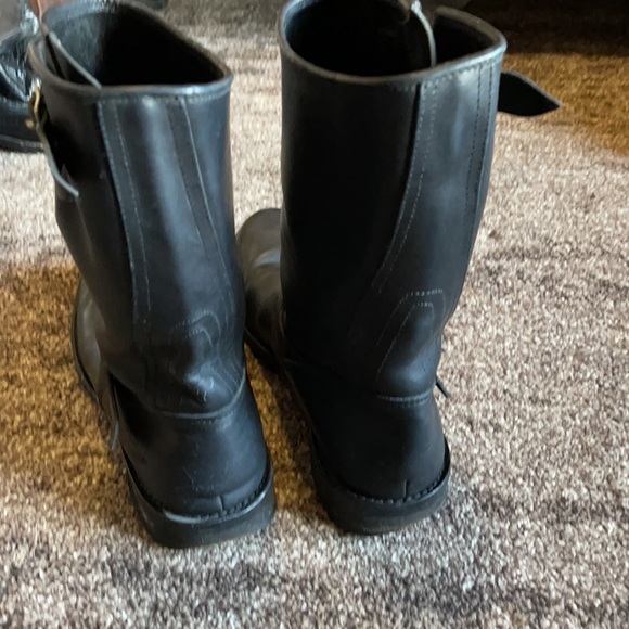 Dolce & Gabbana  leather motorcycle boots. main image 6